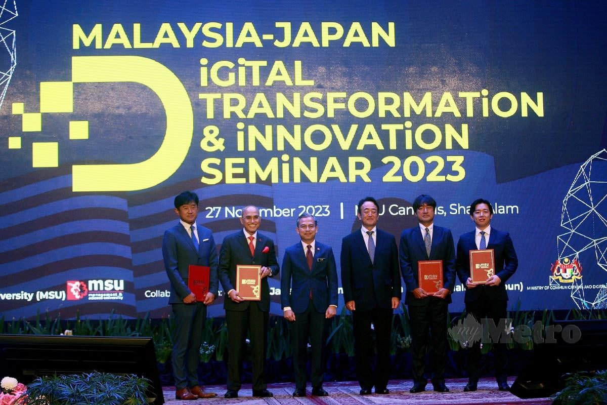 MSU Anjur Seminar Transformasi Digital dan Inovasi Malaysia-Jepun 2023